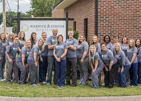 Thw Warnick & Semder Dentistry team